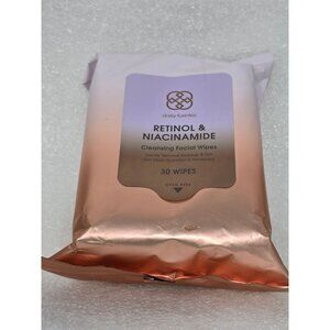 Daisy Fuentes Retinol & Niacinamide Cleansing Facial Wipes 30 Count Hydrating